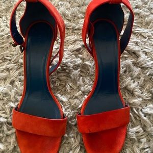 Celine red really Sandals